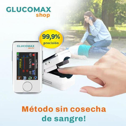Medidor Láser Para Glucosa en Sangre No Invasivo GlucoMax - No Más Pinchadas DESCUENTO CIERRE DE TIENDA SOLO HOY HASTA 23:59!!! + REGALO SOPRESA