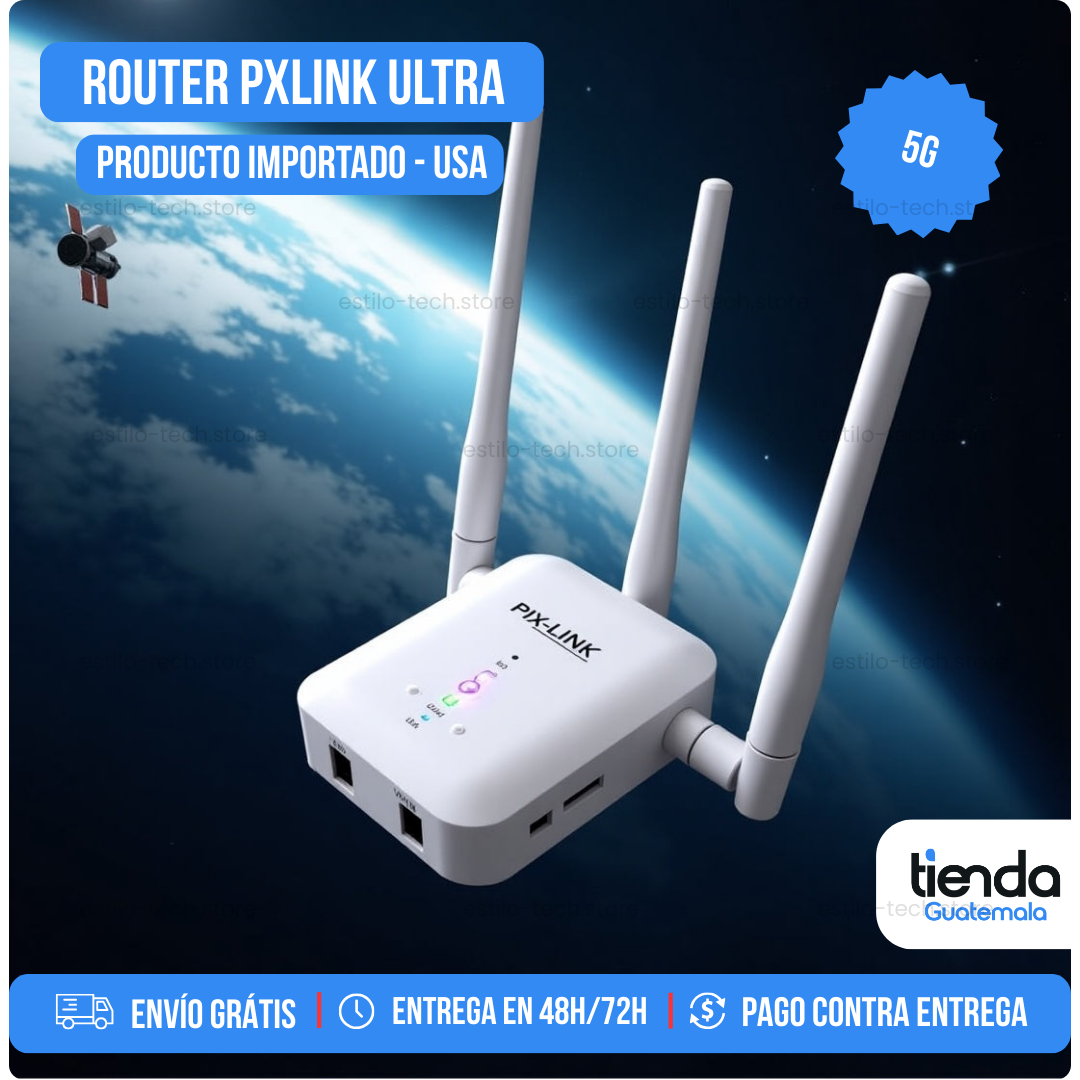 Router PXLink Ultra WiFi 5G SIN MENSUALIDADES - [PRODUCTO IMPORTADO U.S.A]