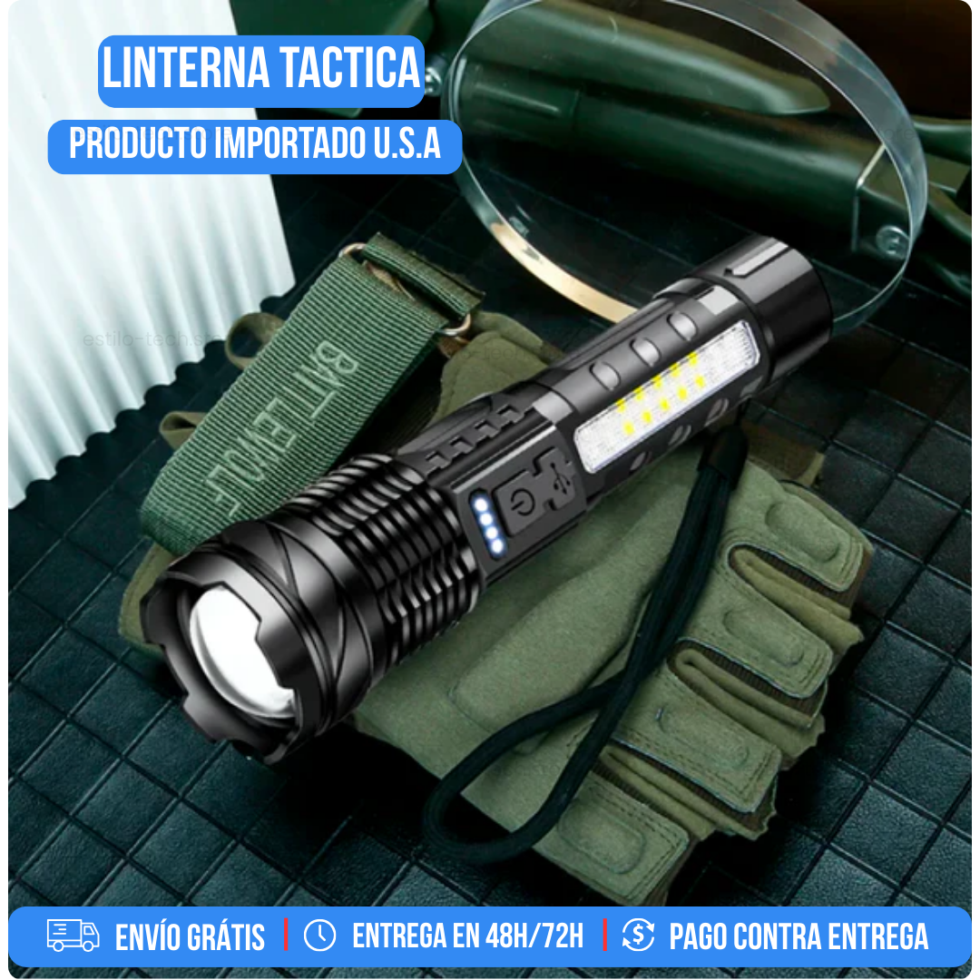 [PAGUE 1 y LLEVASE 2] - Linterna Laser Titanium PRO - PRODUCTO IMPORTADO U.S.A