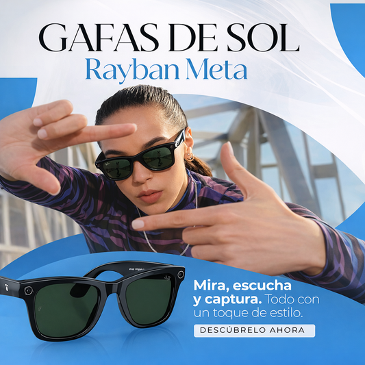 90% DESCUENTO SOLO HOY EN HONDURAS - GAFAS META RAYBAN WAYFARER GEN 2