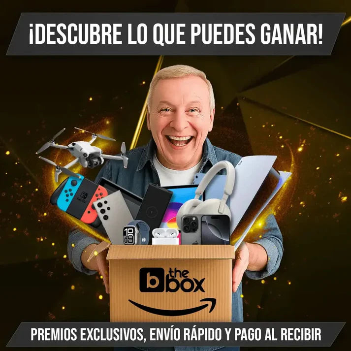 [REMATE EXCLUSIVO] - CAJA SORPRESA AMAZ0N EDICIÓN APPLE - 50% DESCUENTO